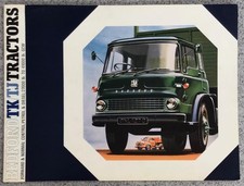 BEDFORD TK & TJ Tractors Commercial Sales Brochure 1966-67 B1139/9/66