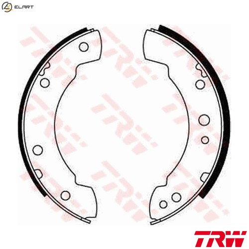 Brake shoe set gs6140 for - brake, ford