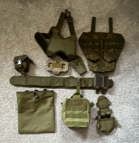 Military surplus webbing belt - surplus,