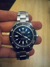 Breitling Men's Stainless Steel Silver Wristwatch 1884 A68062