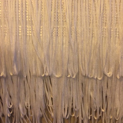 White silky looped - silky,
