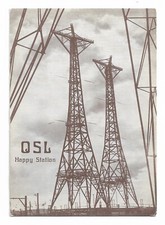 Radio Netherlands QSL card