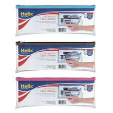 Helix Clear Pencil Case Extra