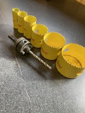 Starrett Bi-Metal Fast Cut Electrician's Holesaws And A2 Arbour