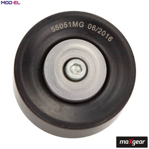 Deflectionguide pulley vribbed - pulley,