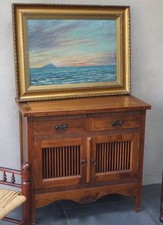 Vintage Painting Sunset