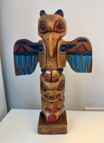 Alaska handmade wooden - wooden, totem