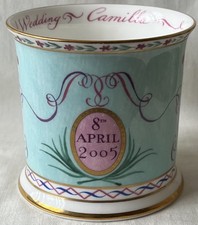 Royal Collection Tankard Royal Wedding Of Charles And Camilla 8th April 2005.