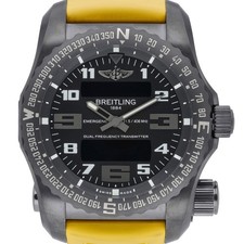 Breitling Emergency V76325G1 with 51mm Titanium case and Black dial. Excellen...