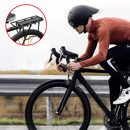 Rear bicycle pannier rack - bicycle,
