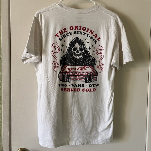 Vans shirt mens medium white - mens,