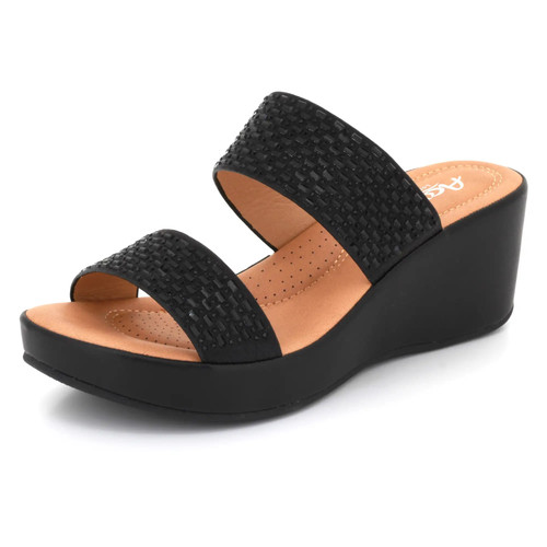 Women diamante wedge sandals - women,