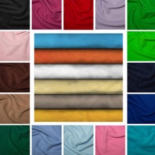 Warm Anti Pill Polar Fleece Fabric Soft Washable Material 150cm Wide, 30 Colors