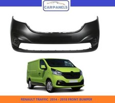 RENAULT TRAFIC FRONT BUMPER 2014 - 2018 PRIMED INSURANCE APPROVED OE 620224925R