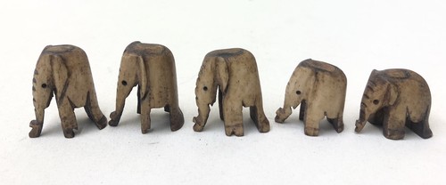Set hand crafted bone - set, 5