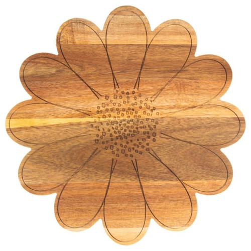 Daisy wooden kitchen chopping - daisy,