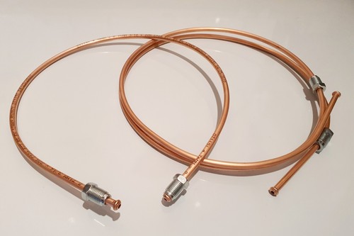 Front left right brake pipes - brake,