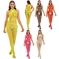 Womens Bodystockings Sexy Nightwear Leotard Jumpsuits Underwear Lingerie Adult