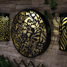 Round Tree of Life Solar Wall