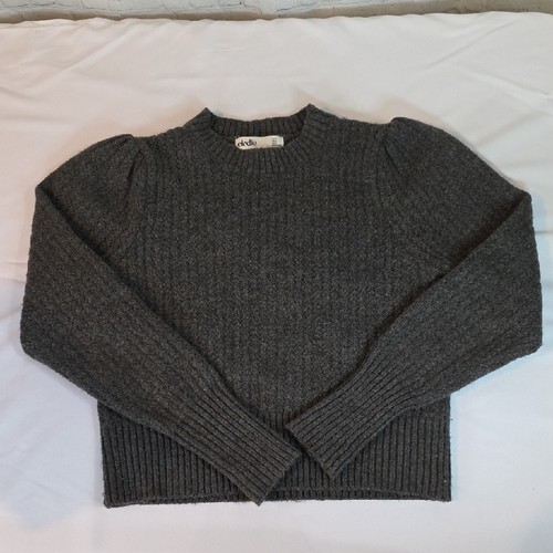 Elodie charcoal ribbed - charcoal,