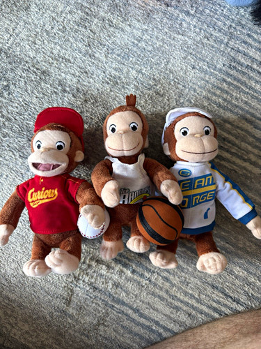 Curious george plush - george,