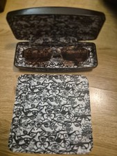 RED OR DEAD 27 Eyeglasses Copper BROWN RECTANGLE   glasses frame MOD: 24863568 