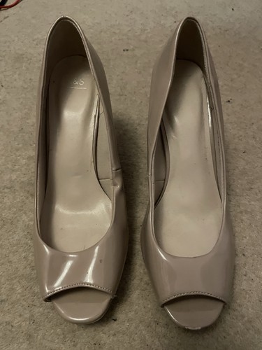 Ladies peep toe shoes - shoes,