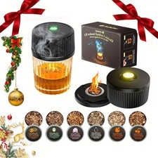 Electric Whiskey Smoker Kit, 6