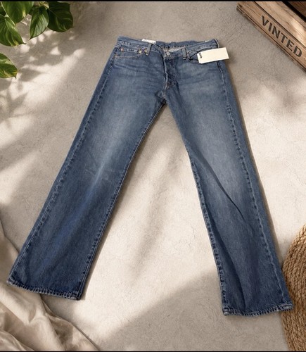 Levi 501 mens jeans straight - 501,