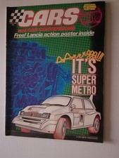 Cars and Car Conversions Magazine June 1985 MR2 RS Turbo Metro 6r4 Metro Turbo