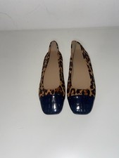 Leopard print ballet flats