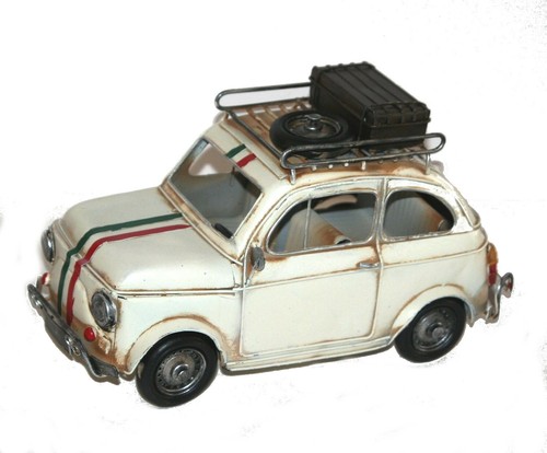Vintage style cream fiat - cream, 500