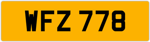 Wfz 778 3x3 - dateless, private