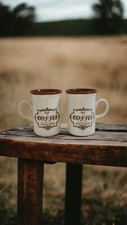 Vintage Coffee Cups Retro Mugs