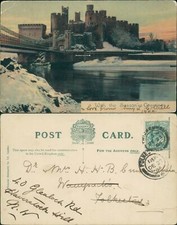 Conway Castle GB 1904 Cancel