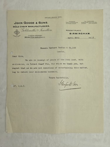 1913 antique john goode sons - antique,