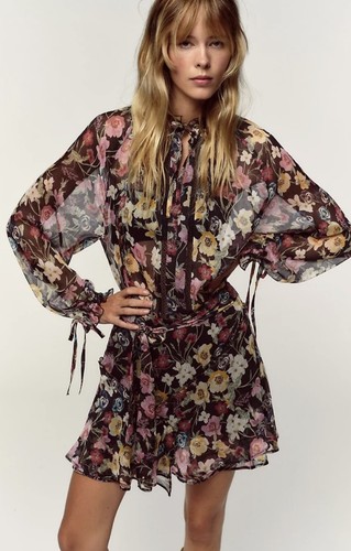 Zara dress small floral - dress, mini