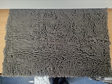 Door Mat Heavy Duty Barrier Rubber Entrance Non-Slip Floor 90 X 60CM GREY