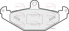 APEC Rear Brake Pad Set for