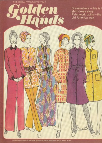 Vintage golden hands magazine - vintage,