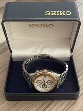 Vintage Seiko 7T32-6G50 Chronograph Men’s Watch, Quartz, 40mm Face, 5 Bar