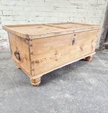 Old Antique Pine Chest