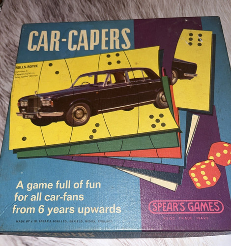 Vintage 1970 car capers - car,