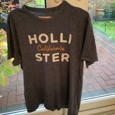 Mens L Hollister T Shirt Short Sleeve Size Large