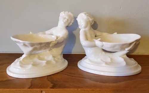 Pair royal worcester bone - pair,