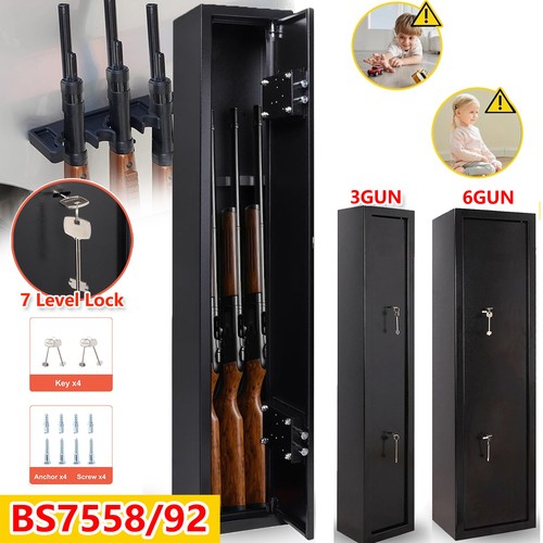 Gun cabinet grey extra - 3/6,