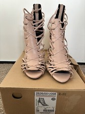 Zara baby pink / nude leather