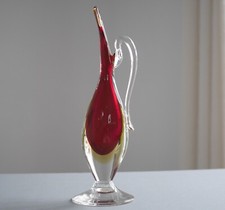 Small Mid Century Red and