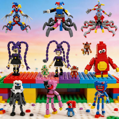 Poppy playtime building block - poppy,
