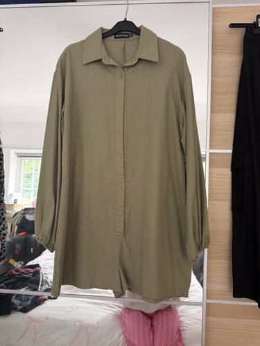Khaki playsuit size plt - size, 10